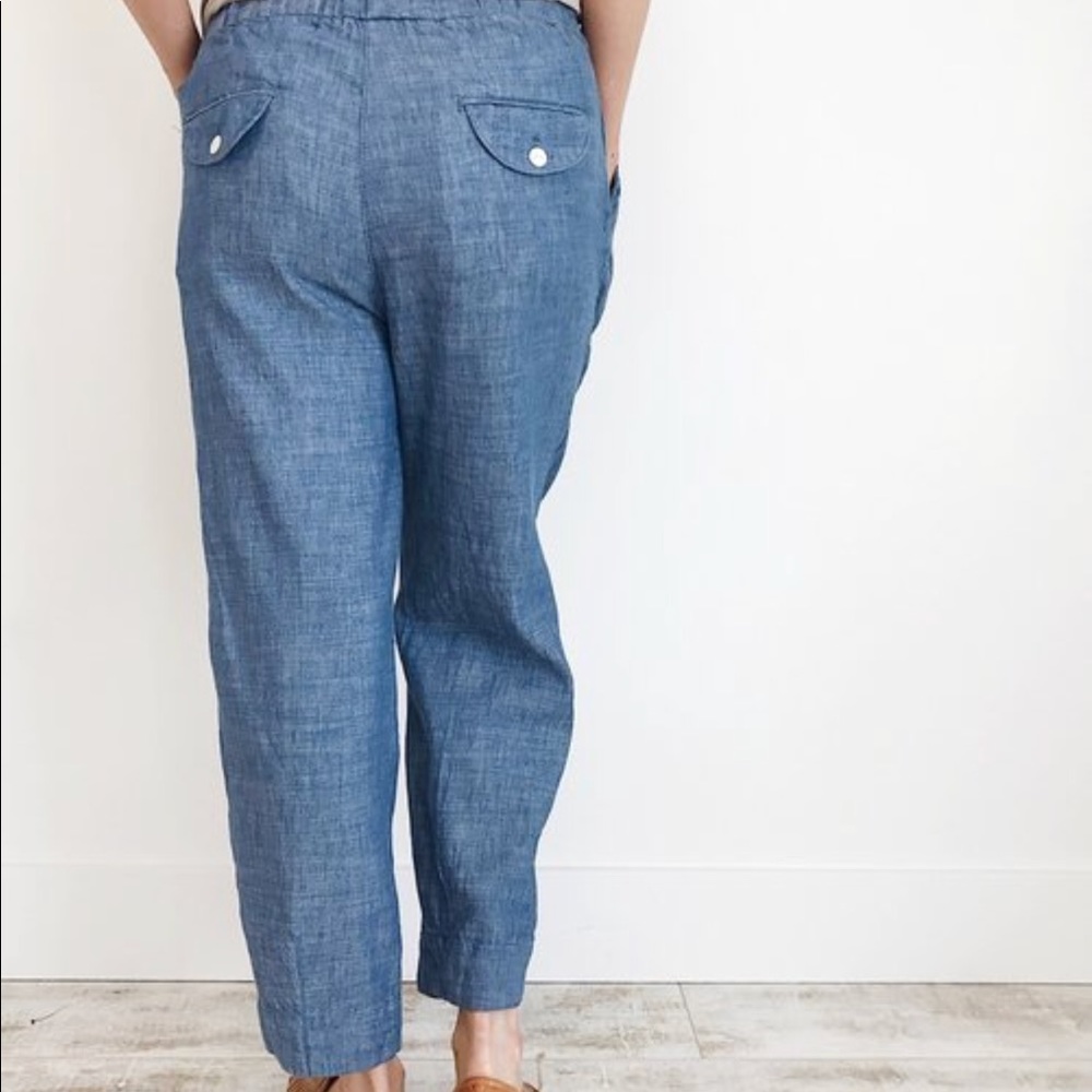 PRICE FIRM!💘 Free people everyday chambray pants - Picture 4 of 8